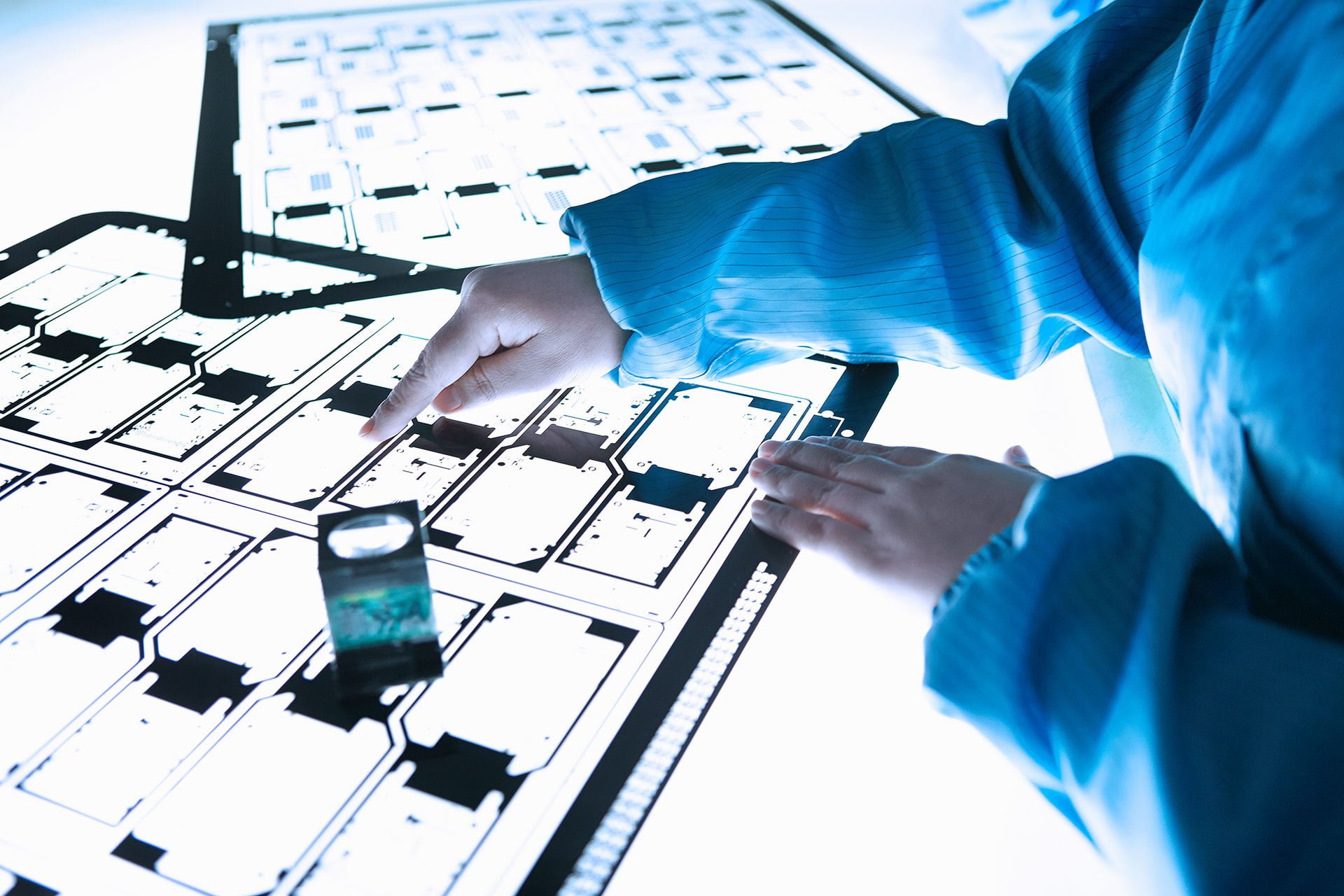 Mutltek flexible electronics, corporate photography on-location in their Zhuhai plant. Shanghai photo studio specialized in corporate photography.