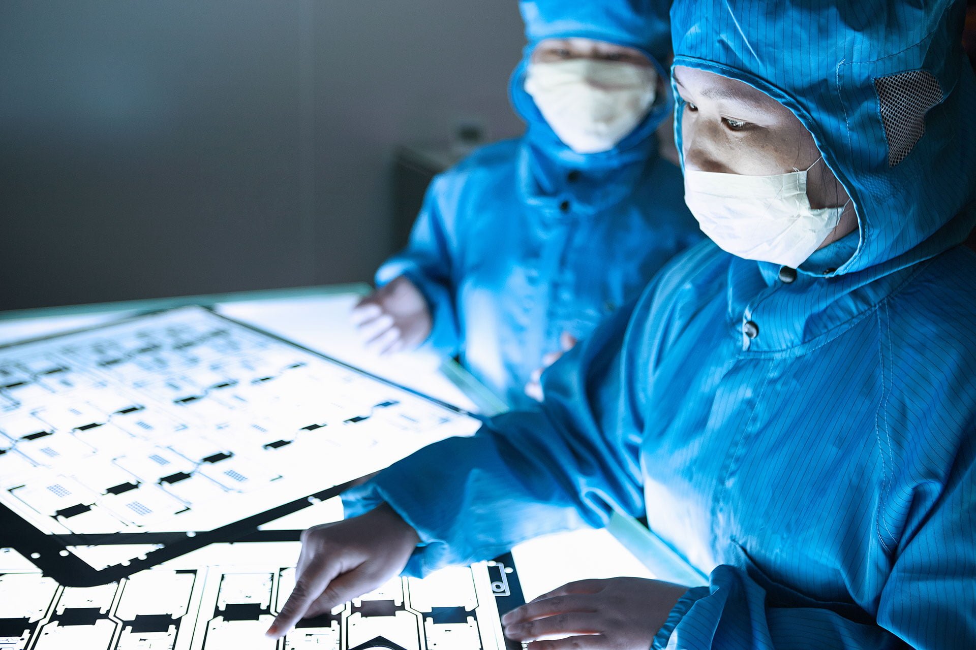 Mutltek flexible electronics, corporate photography on-location in their Zhuhai plant. Shanghai photo studio specialized in corporate photography.