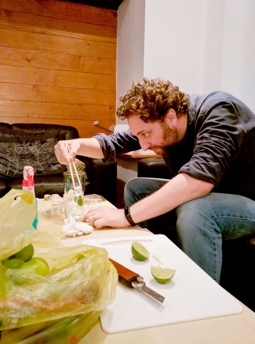 Behind the scenes photography of Kore Studios' latest campaign for Pepsi Co's 7up drink in China.