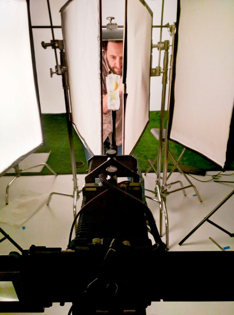 Behind the scenes photography of Kore Studios' latest campaign for Pepsi Co's 7up drink in China.