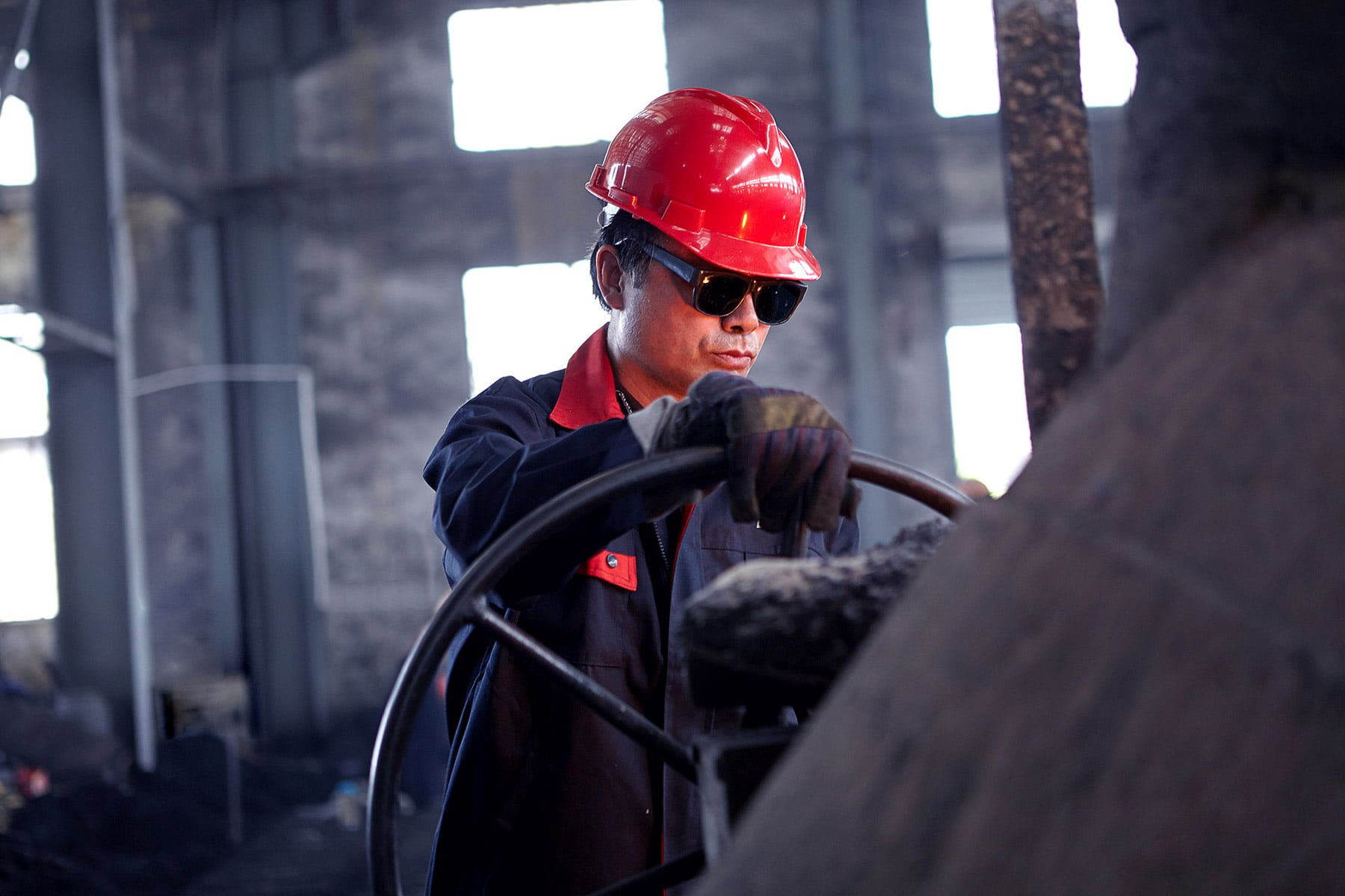 BMF foundry. Corporate and Industrial photography by Kore Studios, photo studio based in Shanghai, China.